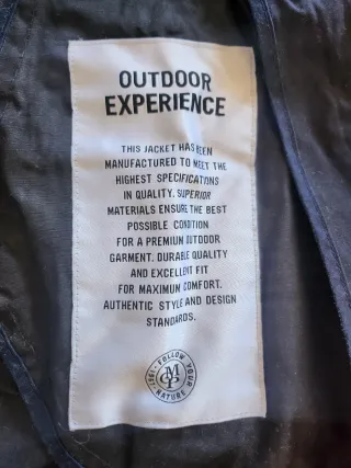 Chaqueta larga Marc O'Polo azul