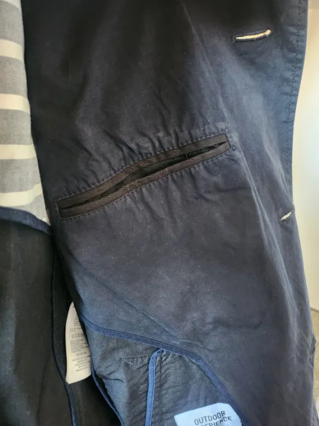 Chaqueta larga Marc O'Polo azul