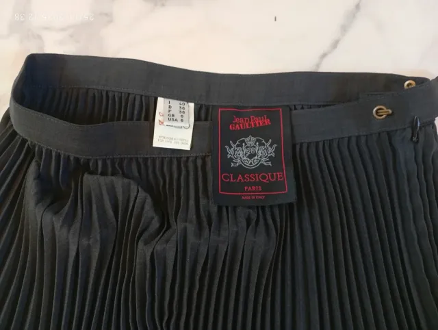 Gonna lunga Jean Paul Gaultier Classique grigia