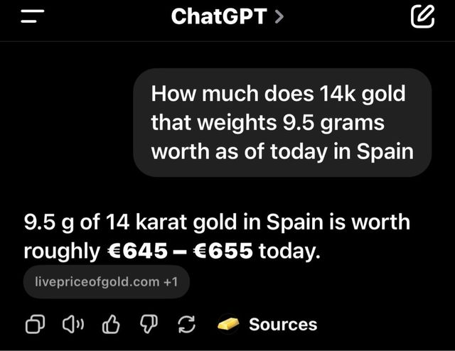 Bracciale in Oro 14k, 9.6g (OFFERTA)