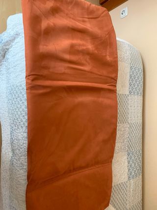 Sofá de 1 plaza tela y madera