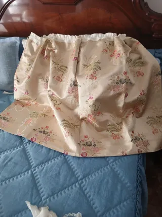 Traje de Fallera Beige y Rosa