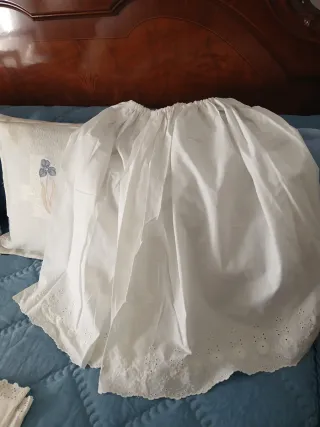 Traje de Fallera Beige y Rosa