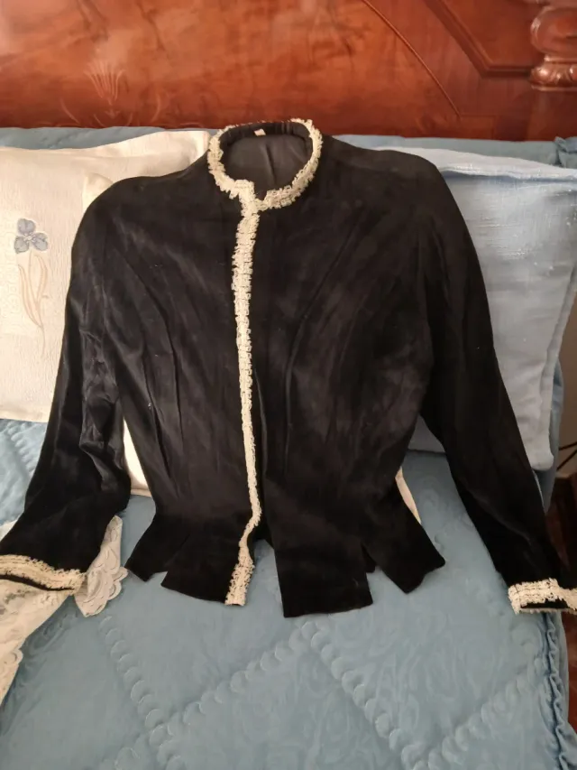 Traje de Fallera Beige y Rosa