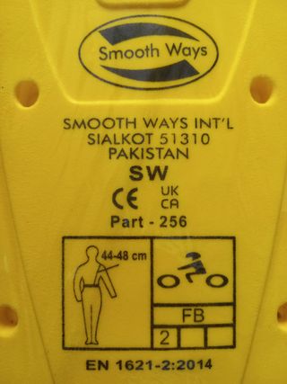 Espaldera moto nivel 2 homologada 38 cms