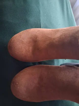 Botines Marrones con Tacón y Plataforma