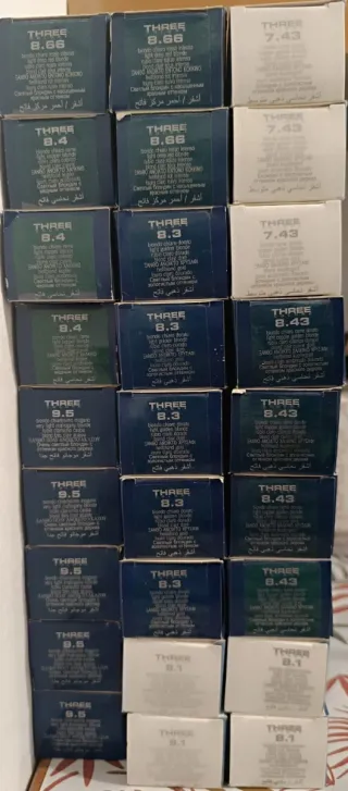 Tintes de pelo profesionales Three