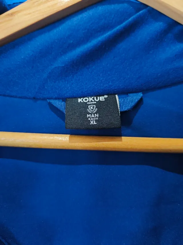 Chaqueta azul hombre