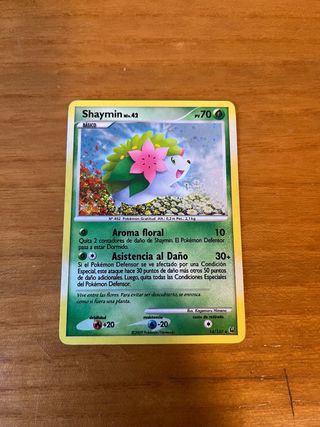 Shaymin Holo 014 Pokémon Platino Español