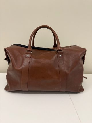 Bolso de viaje BOSTON de cuero marrón
