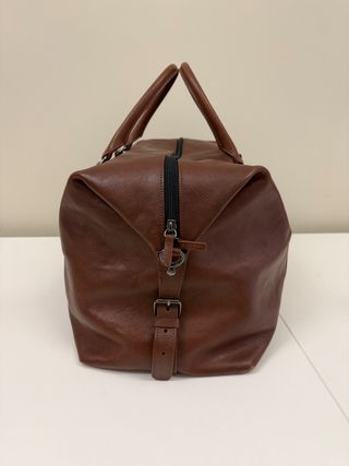 Bolso de viaje BOSTON de cuero marrón