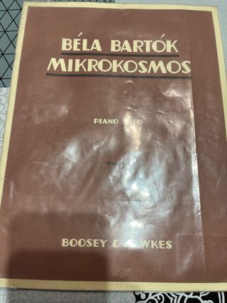 8 libros diferentes para Partituras de Piano