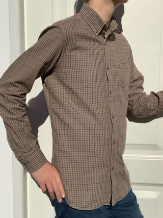 Camisa Casual Massimo Dutti Marrón
