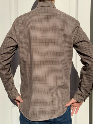 Camisa Casual Massimo Dutti Marrón