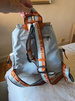 Mochila HOFF gris y azul