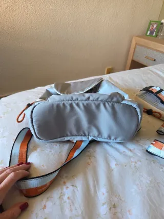 Mochila HOFF gris y azul