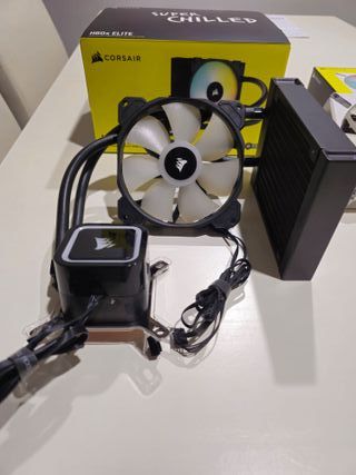 Refrigeración líquida H60x + 2 ventiladores ML140