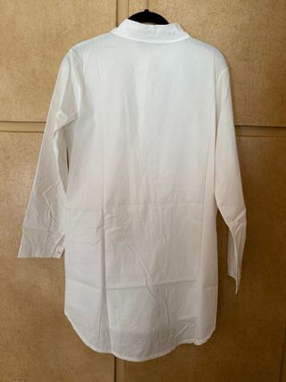 Camicia bianca lunga Natale