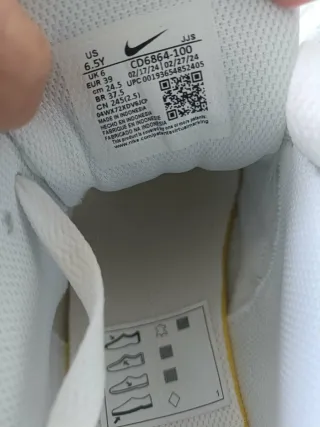 Nike Air Max 90 Triple White T39