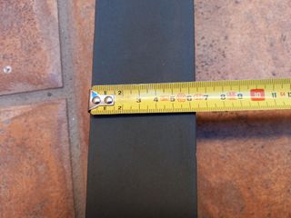 Piedra afilar antigua dos granos  gran tamaño