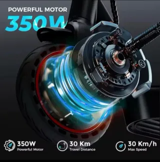 Patinete Eléctrico Negro