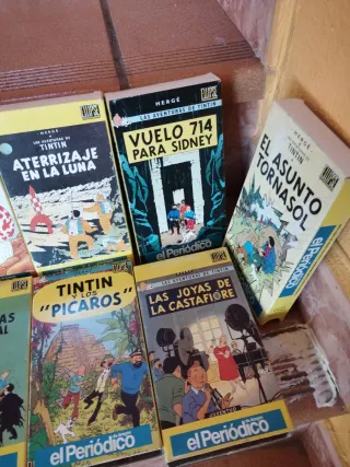 Lote 15 VHS Tintín
