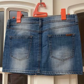 Falda vaquera abotonada Mango Talla 36