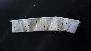 Set Diadema Orejas Conejo y Pajarita,muñequera