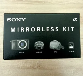 CÁMARA DIGITAL PROFESIONAL SONY ALPHA 6000L.