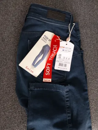 Pantalon vaquero Salsa azul Push up