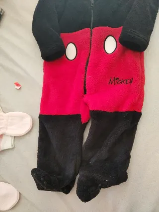 Pijama Buzo Mickey Mouse 6 Meses
