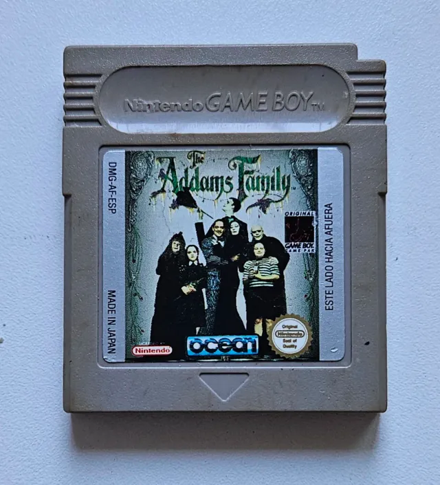 The Addams Family Game Boy Pal España