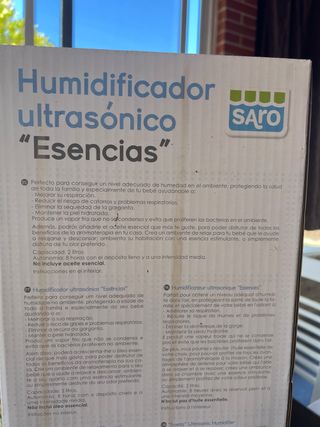 Humidificador Ultrasónico Esencias