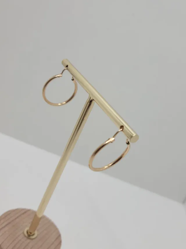 Pendientes Aro Oro 14/20K