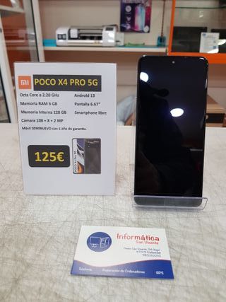 Poco X4 Pro 5G 128GB Seminuevo