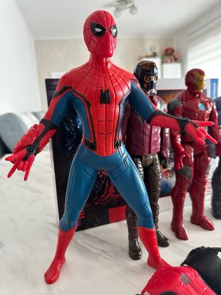 Figuras Marvel: Spiderman, Iron Man, Thanos
