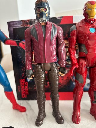 Figuras Marvel: Spiderman, Iron Man, Thanos
