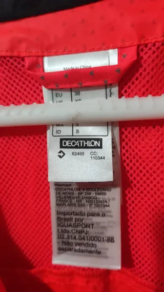 Cortavientos impermeable mujer