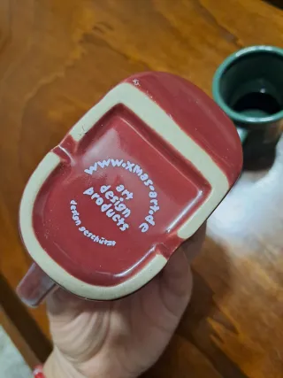 Set 4 Tazze Natalizie Ceramica Stivali