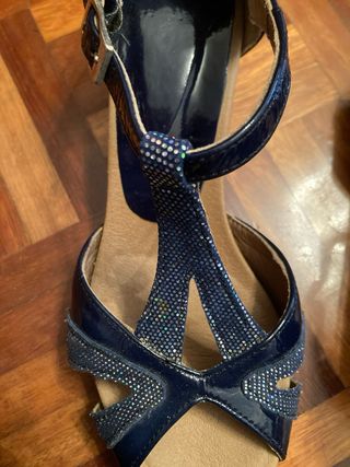 Sandalias Ortopédicas Azul Marino Talla 36