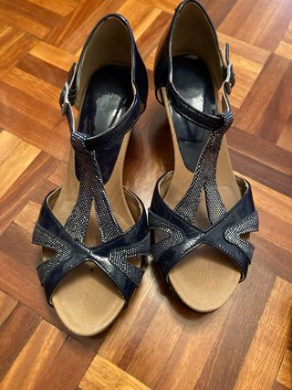Sandalias Ortopédicas Azul Marino Talla 36