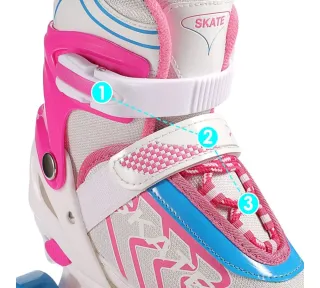 Patines 4 ruedas ajustables T31-34