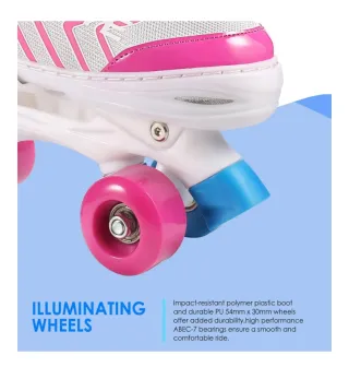 Patines 4 ruedas ajustables T31-34