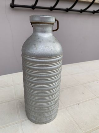 Bottiglia Vintage Alluminio Collezionismo