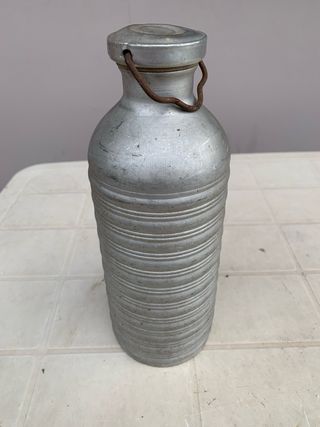 Bottiglia Vintage Alluminio Collezionismo