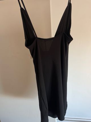 Vestido negro tirantes Pull&Bear Talla XS