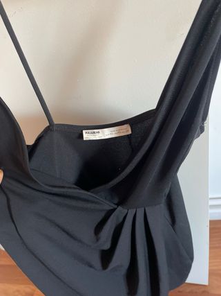 Vestido negro tirantes Pull&Bear Talla XS