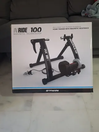 Rodillo para entrenamiento de bicicleta in ride.