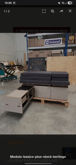 Módulo Camper para Berlingo/Partner/Combo