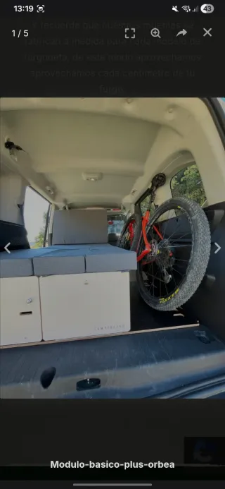 Módulo Camper para Berlingo/Partner/Combo